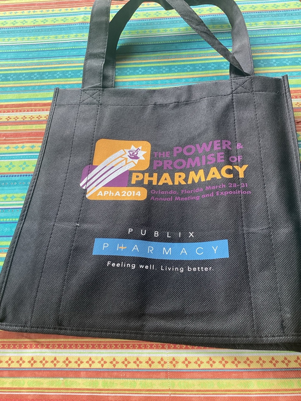 Pharmaceutical Advertising Tote Bags - set of 3